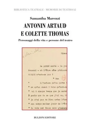 Antonin Artaud e Colette Thomas Saldi