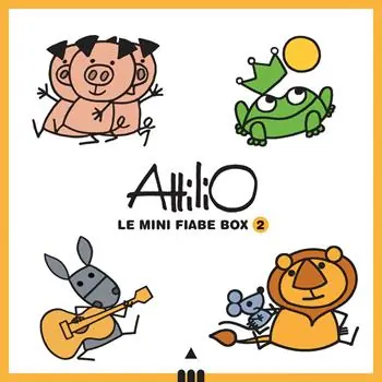Prezzo Ridotto Attilio. Le mini fiabe box 2 (giallo). Ediz. a colori