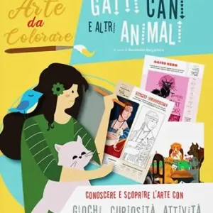 Gatti, cani e altri animali. Arte da colorare Affare