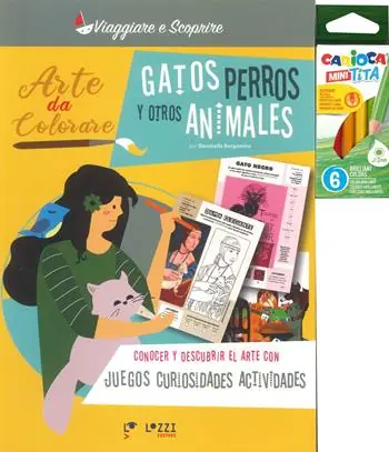 Super Prezzo Gatos, perros y otros animales. Arte da colorare
