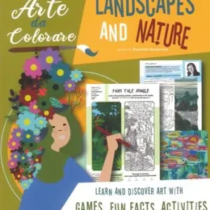 Landscapes and nature. Arte da colorare Esclusivo