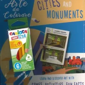 Cities and monuments. Arte da colorare Bestseller