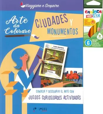Ciudades y monumentos. Arte da colorare Direttamente Dal Produttore