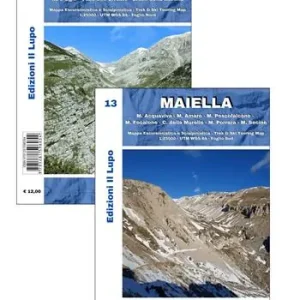 Carta Maiella. Mappa escursionistica e scialpinistica Economico