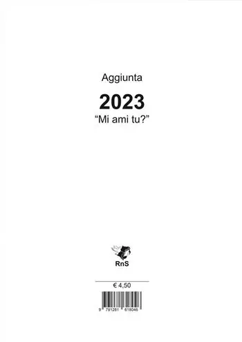 Aggiunta canti «Mi ami tu?» 2023 Ultime Pezzi