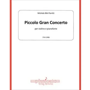Più Venduto Piccolo gran concerto per violino e pianoforte. Con QR code
