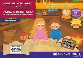 Offerta Viaggio nel mondo diritto. Un‘avventura alla scoperta dei diritti dei bambini. Storia kamishibai. Ediz. italiana e inglese. Con QR code per traduzioni (FR/DE/ES) e materiali didattici stampabili. Con burattini da ritagliare. Con flashcards