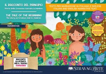 Occasione Il racconto del principio storia della creazione narrata ai bambini. Storia kamishibai. Ediz. italiana e inglese. Con QR code per traduzioni (FR/DE/ES) e materiali didattici stampabili. Con burattini di cartoncino. Con flashcards