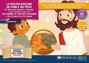 Compra Online La moltiplicazione dei pani e dei pesci. Un racconto ispirato ai Vangeli. Storia kamishibai. Ediz. italiana e inglese. Con burattini. Con flashcards. Con materiali educativi stampabili
