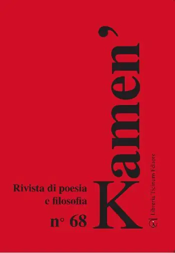 Kamen‘. Rivista di poesia e filosofia. Ediz. italiana e tedesca. Vol. 68 Prezzo Conveniente