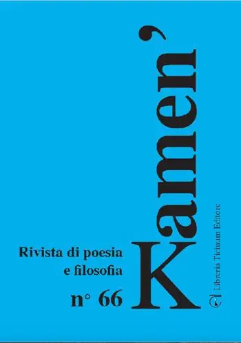 Kamen‘. Rivista di poesia e filosofia. Ediz. bilingue. Vol. 66 Economico