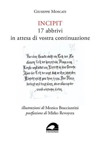 Scelto Dai Clienti Incipit. 17 abbrivi in attesa di vostra continuazione