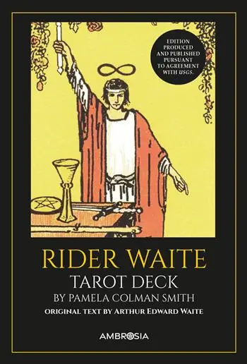 Promozione Rider waite tarot deck. 78 cards in 4 colours. Ediz. deluxe. Con guida