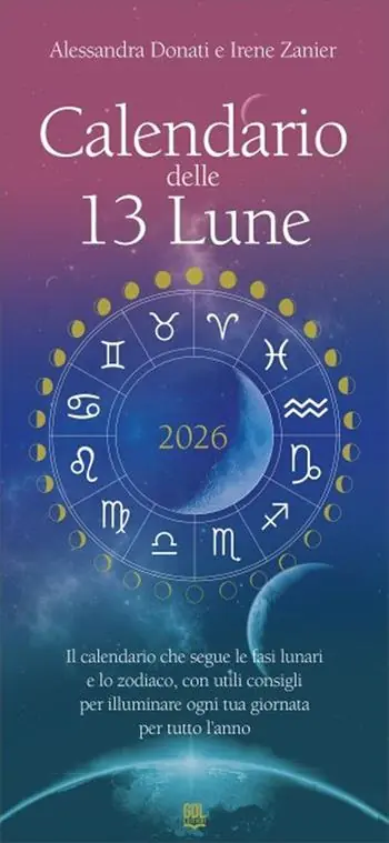 Economico Calendario delle 13 Lune 2026