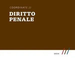 Nuovo Arrivo Coordinate. Diritto penale 2024