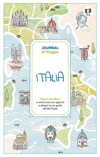 Italia. Journal di viaggio. Crea il tuo libro Professionale