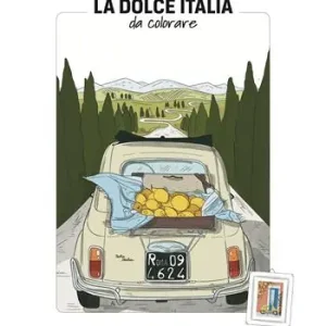 La dolce Italia da colorare. Coloring book. Ediz. illustrata Affare
