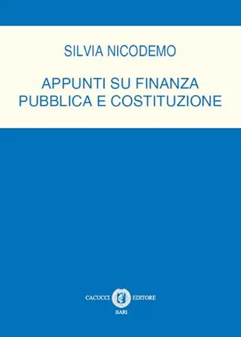 Pagamento Sicuro Appunti su finanza pubblica e costitizione