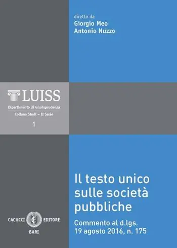 Più Venduto Il Testo Unico sulle società pubbliche