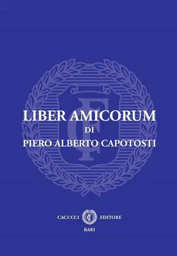Spedizione Espresso Liber amicorum di Pier Alberto Capotosti