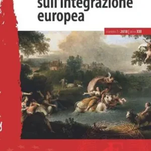 Novità Studi sull‘integrazione europea. Vol. 3