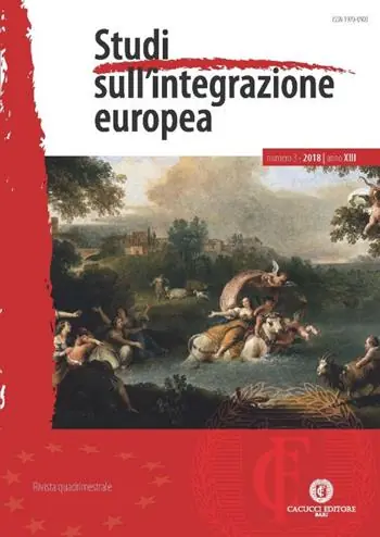 Novità Studi sull‘integrazione europea. Vol. 3