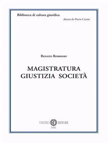 Professionale Magistratura giustizia società