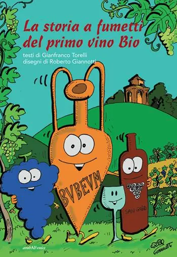 La storia a fumetti del primo vino bio Economico
