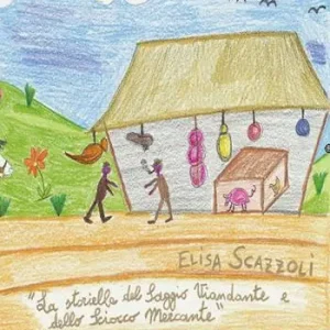 La storiella del saggio viandante e dello sciocco mercante. Ediz. illustrata Saldi