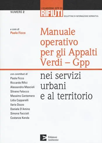 Offerta Speciale Manuale operativo per gli appalti Verdi-Gpp nei servizi urbani e al territorio