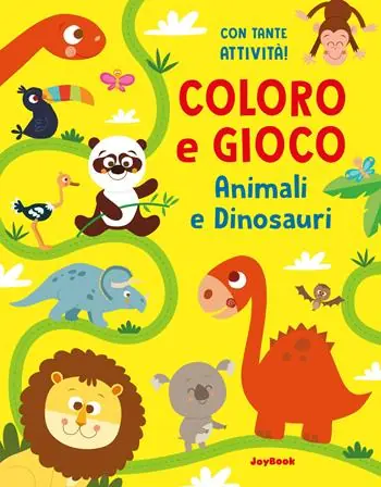 Super Prezzo Animali e dinosauri. Coloro e gioco. Ediz. illustrata